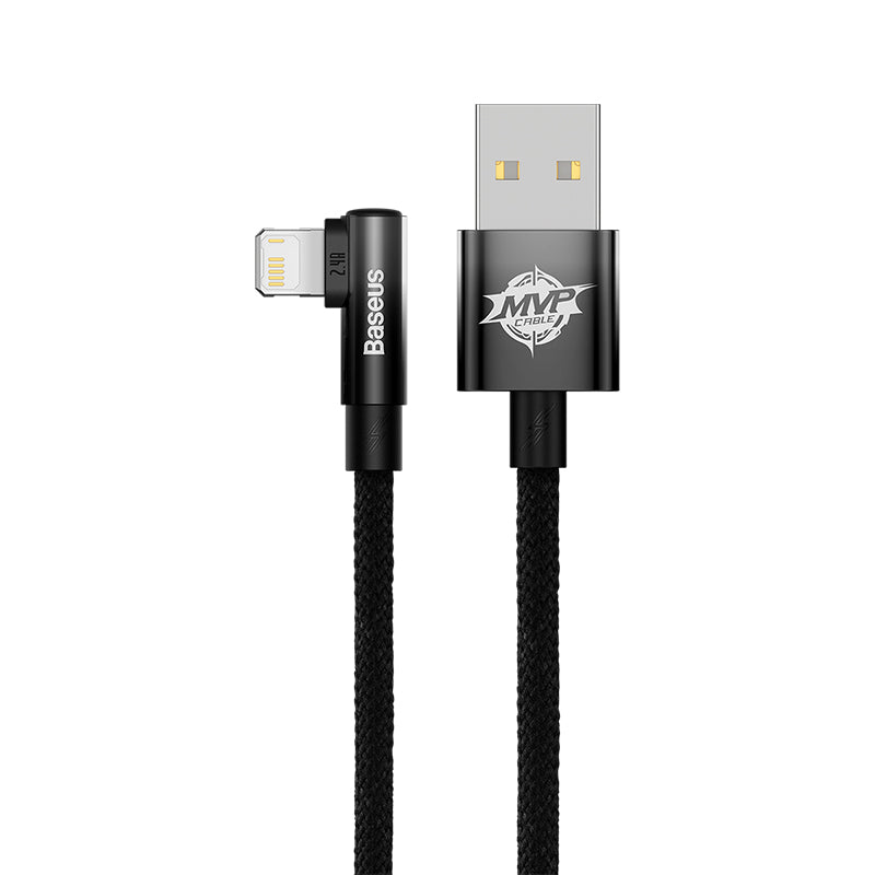 MVP 2 Elbow-shaped Fast Charging Data Cable USB to Lightning (2m)