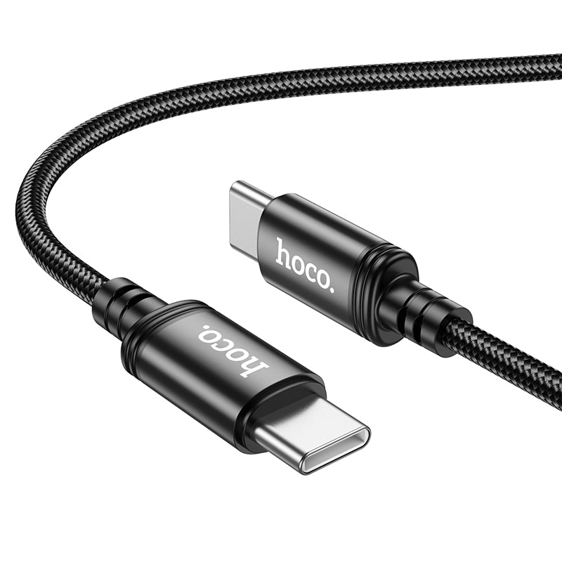 Hoco 60W Braided USB-C to USB-C Data and Charge Cable (3m) - SKmobile Canada