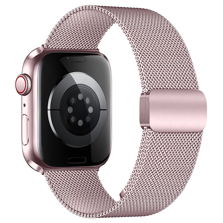 Dual Magnetic Milanese Mesh Stainless Steel Strap for Apple Watch