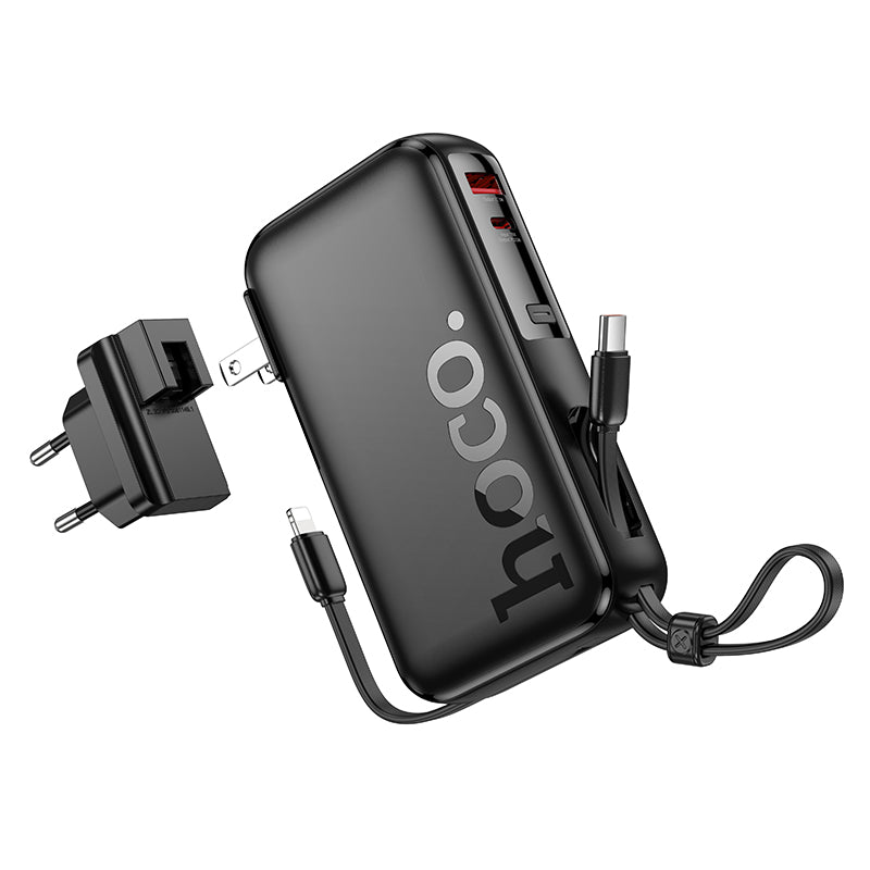 Spirit 22.5W + PD20W Power Bank with US & EU Power Adapter and Cable (10000 mAh)