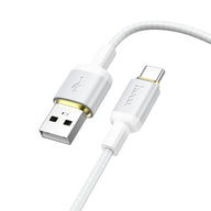 X128 USB-A to USB-C Fast Charging Data Braided Cable (3.3ft / 1m)