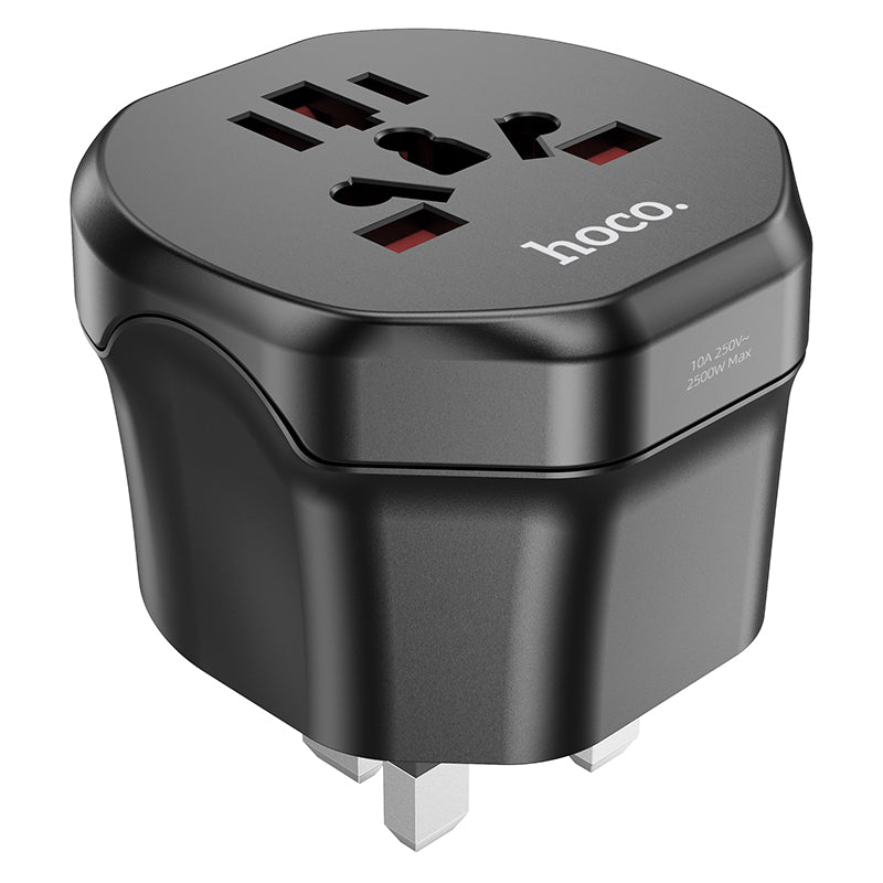Universal UK Adapter Plug Flame Retardant Travel Converter Adapter