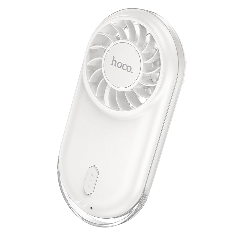 Ultra-Thin Portable Pocket Fan with Rechargeable Battery and 3 Wind Speeds