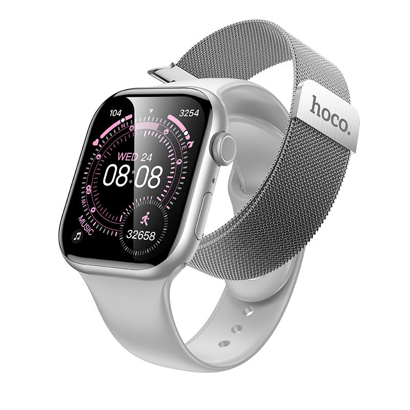 Travel-Ready 2.01" HD Smartwatch with Bluetooth Calling & Dual Straps