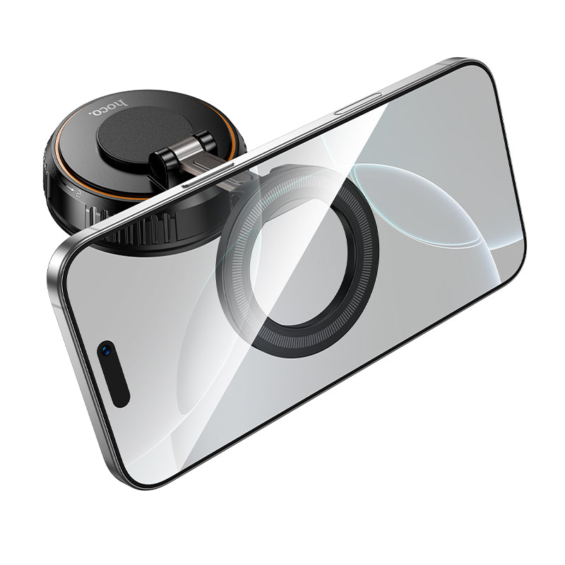 Universal Vacuum Suction Magnetic Car Phone Mount with 360-Degree Rotation