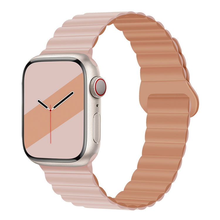 Apple Watch Band - Flexible Series Two-Section Classic Buckle Magnetic Silicone Strap - SKmobile Canada