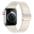 Apple Watch Band -  Basic series Two-Section Double Magnetic Buckle Silicone Leather Strap