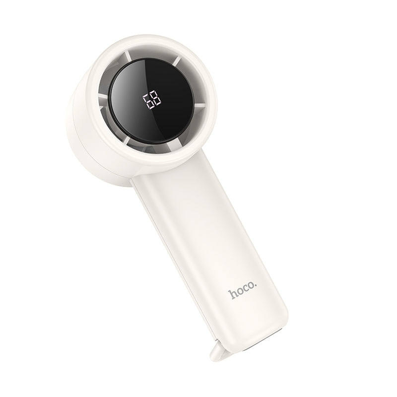 5-Speed Handheld Fan w/ Digital Display