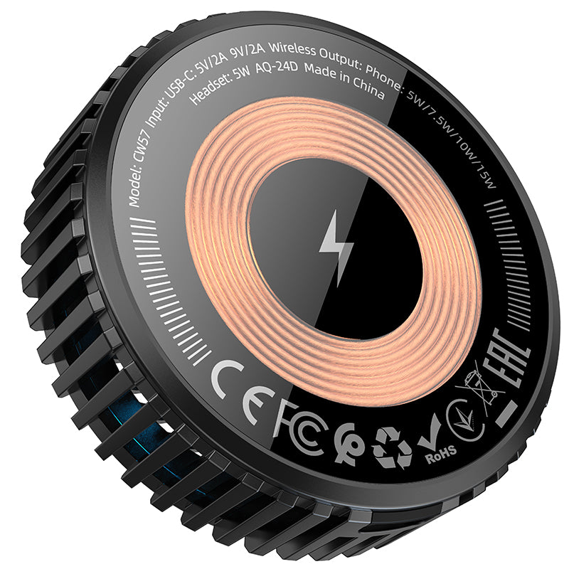 Air-Cooled 15W Magnetic Wireless Fast Charger - SKmobile Canada