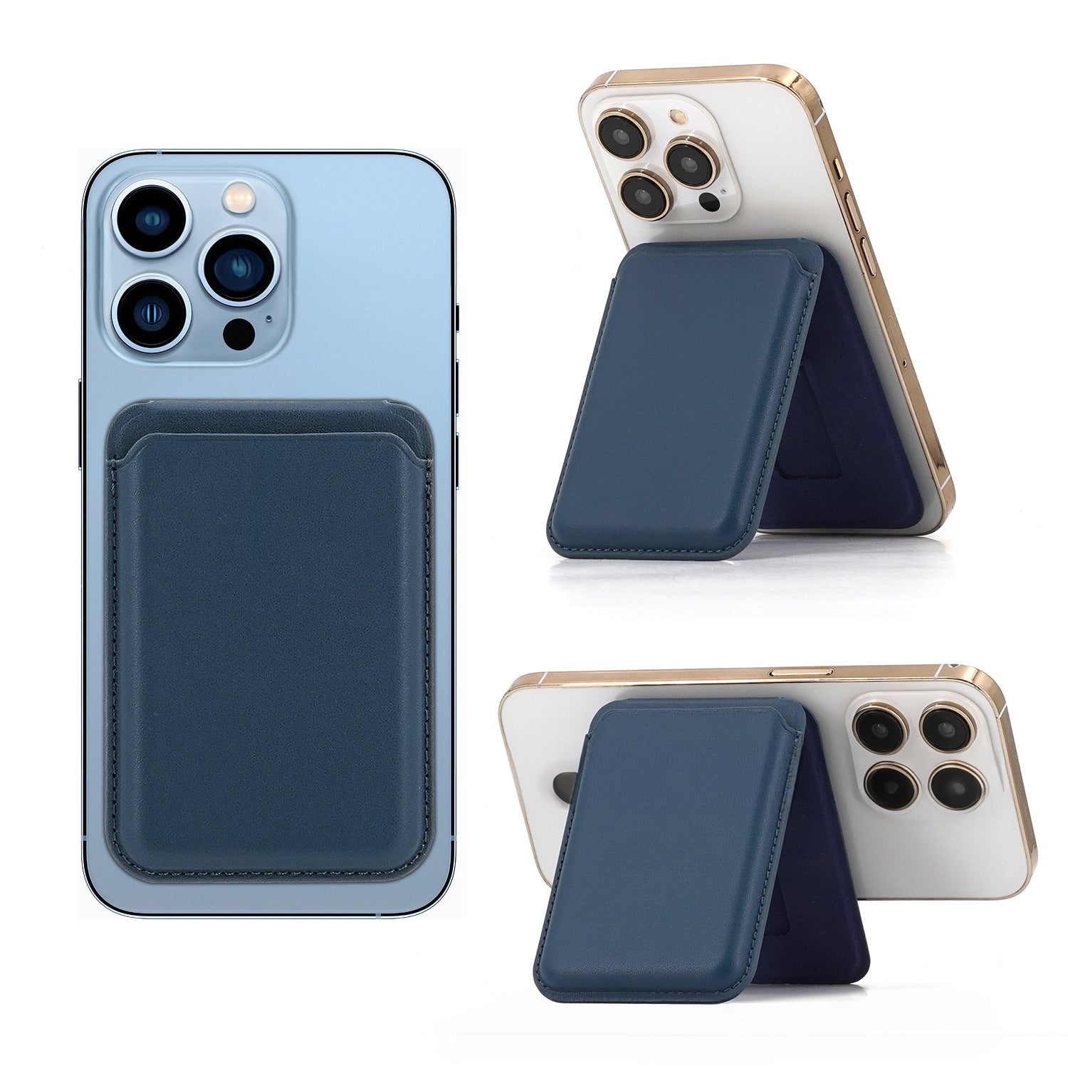 Magnetic MagSafe Card Holder Wallet with Kickstand