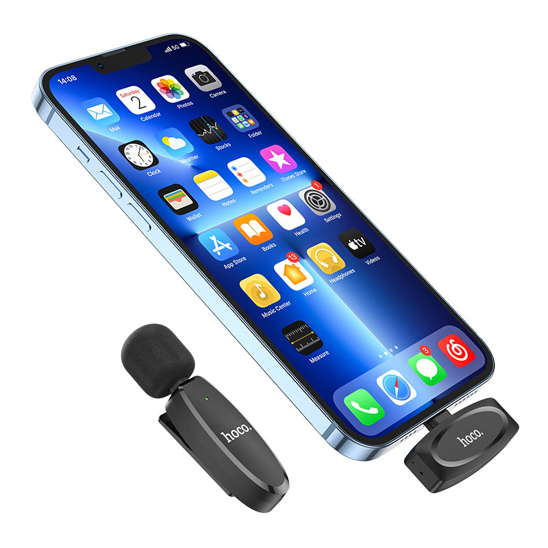 Crystal Lavalier Wireless Digital Microphone (Lightning) - SKmobile Canada