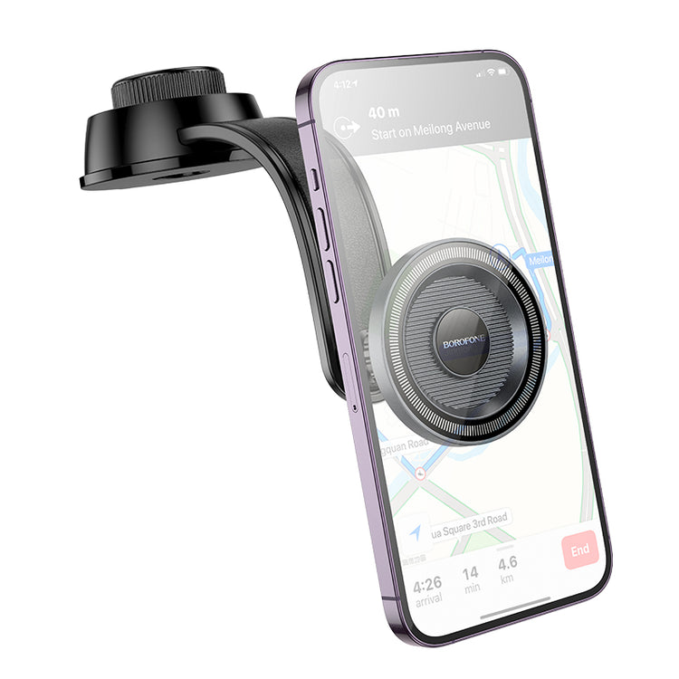 Premium Magnetic Dashboard Car Mount with Extended Curved Arm