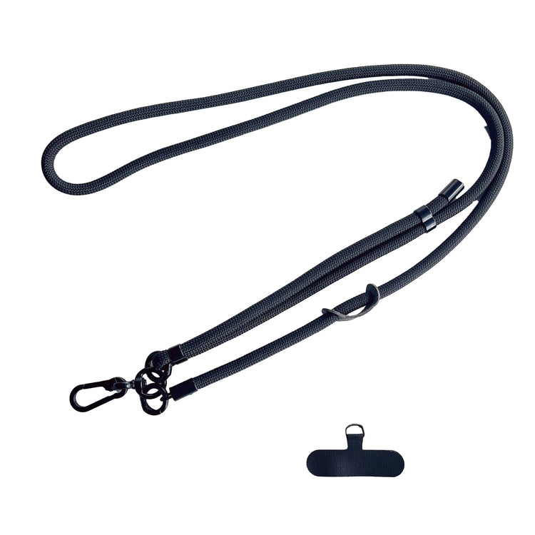Adjustable Neck & Shoulder Strap (Black)