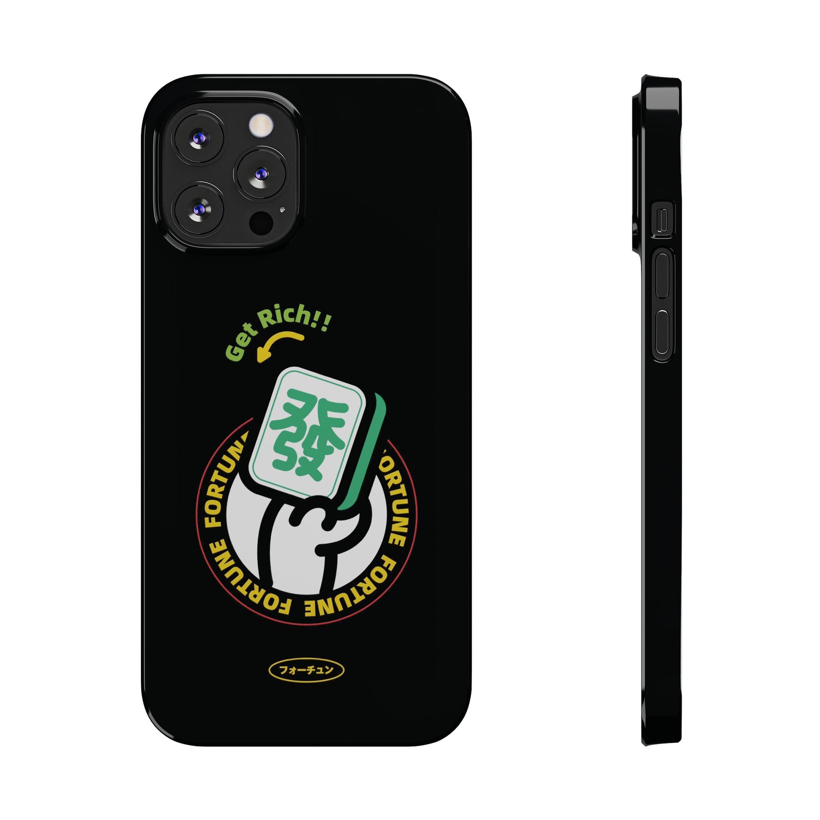 Get Rich Slim Phone Case - SKmobile Canada