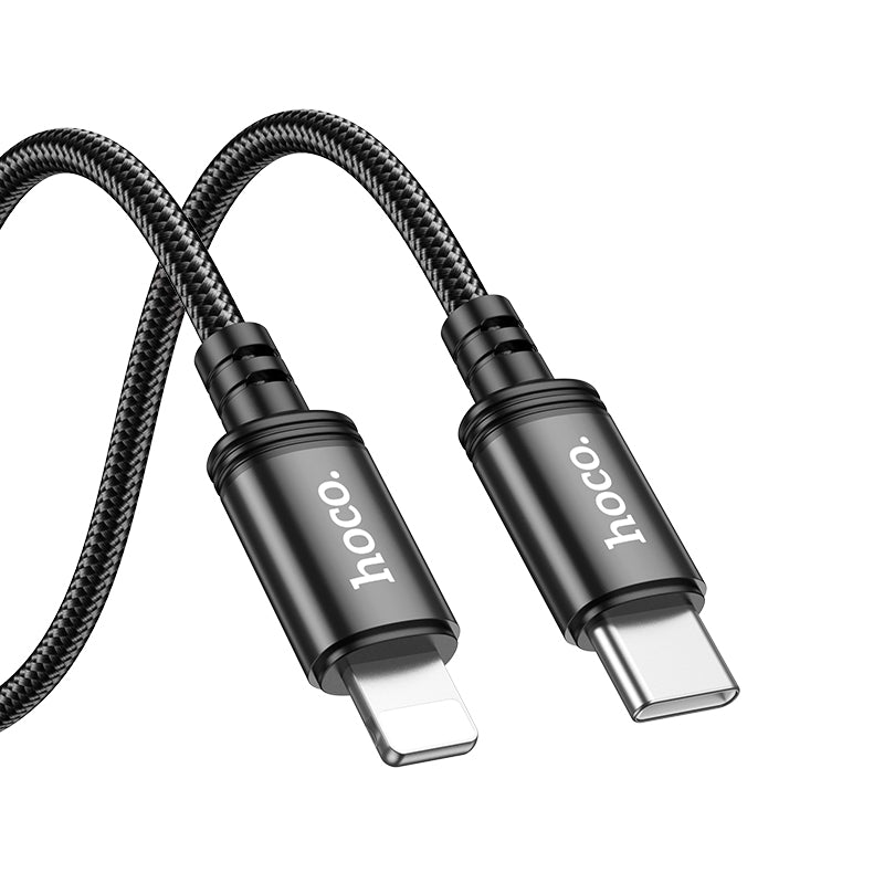Hoco Braided USB-C to Lightning Data and Charge Cable (3m) - SKmobile Canada