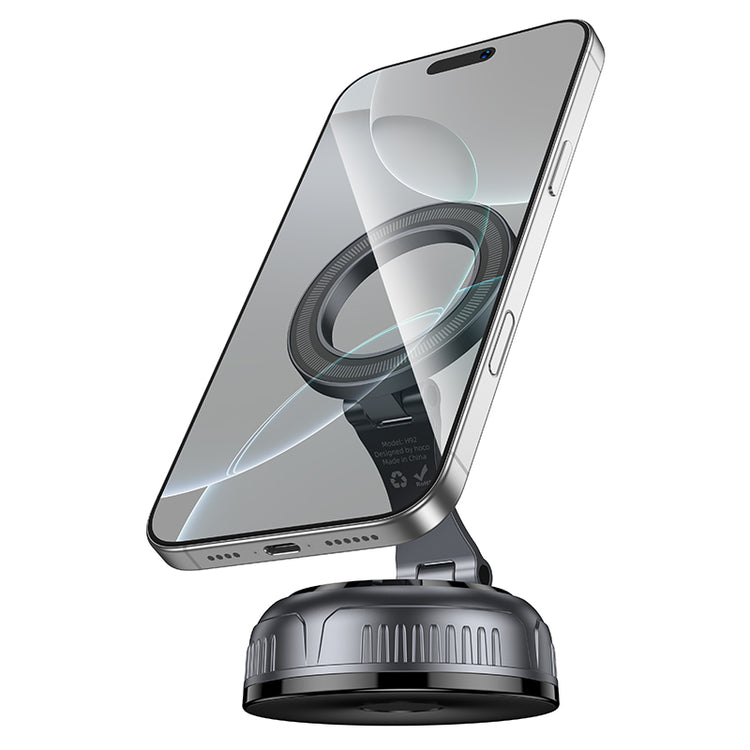 Universal Magnetic Vacuum Suction Cup Phone Mount for Car & Home
