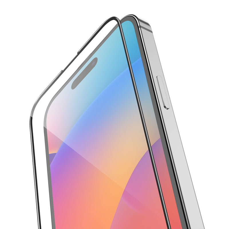 Full Screen Tempered Glass Screen Protector for iPhone 15 Pro Max (0.4mm Clear)