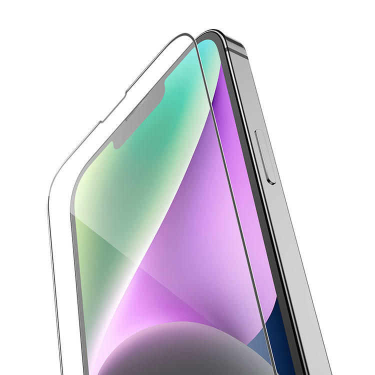 Full Screen Tempered Glass Screen Protector for iPhone 16e | 14 | 13 | 13 Pro (0.3mm Clear)