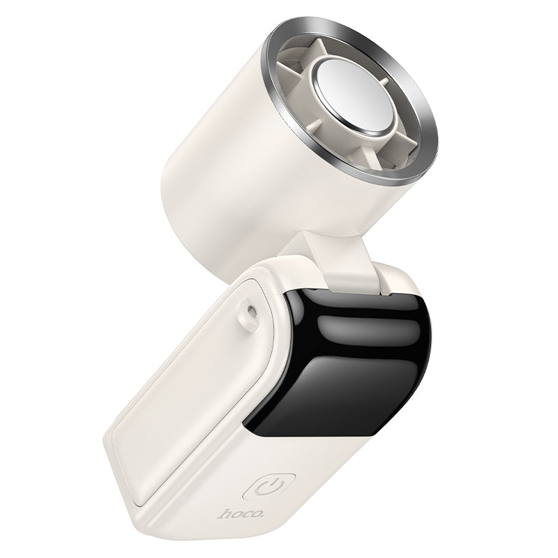 Ultra-Portable Foldable Mini Handheld Fan with Smart LED Digital Display