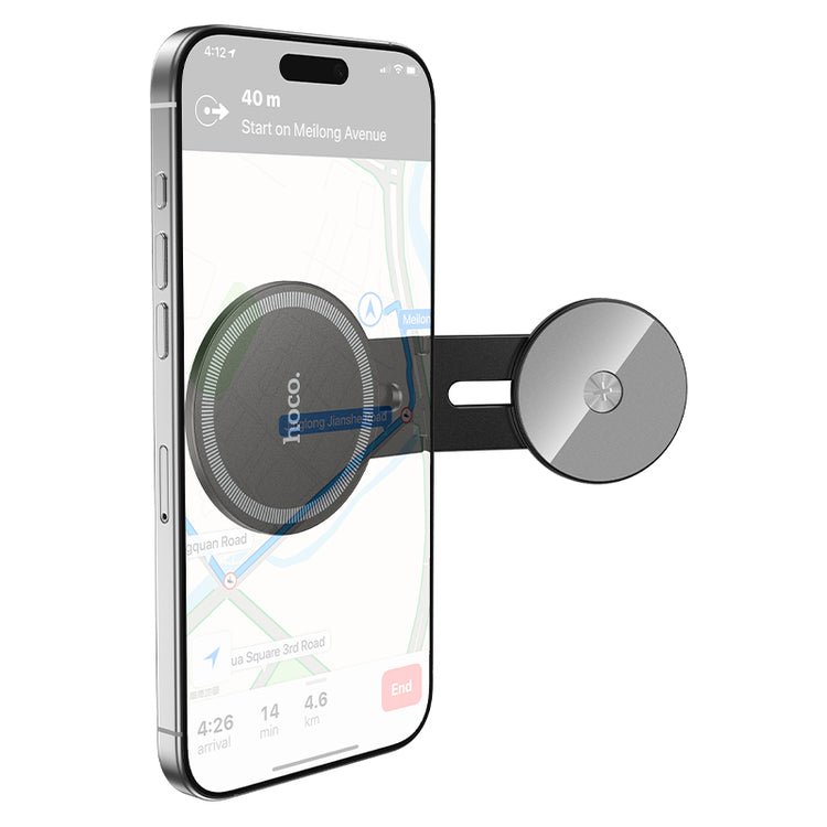 Aluminum Magnetic Dual-Hinge Screen Mount for Cars & Laptops