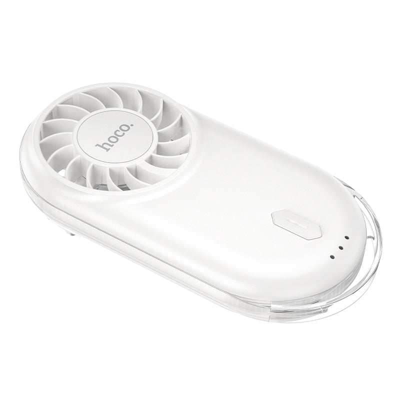 Ultra-Thin Portable Pocket Fan with Rechargeable Battery and 3 Wind Speeds