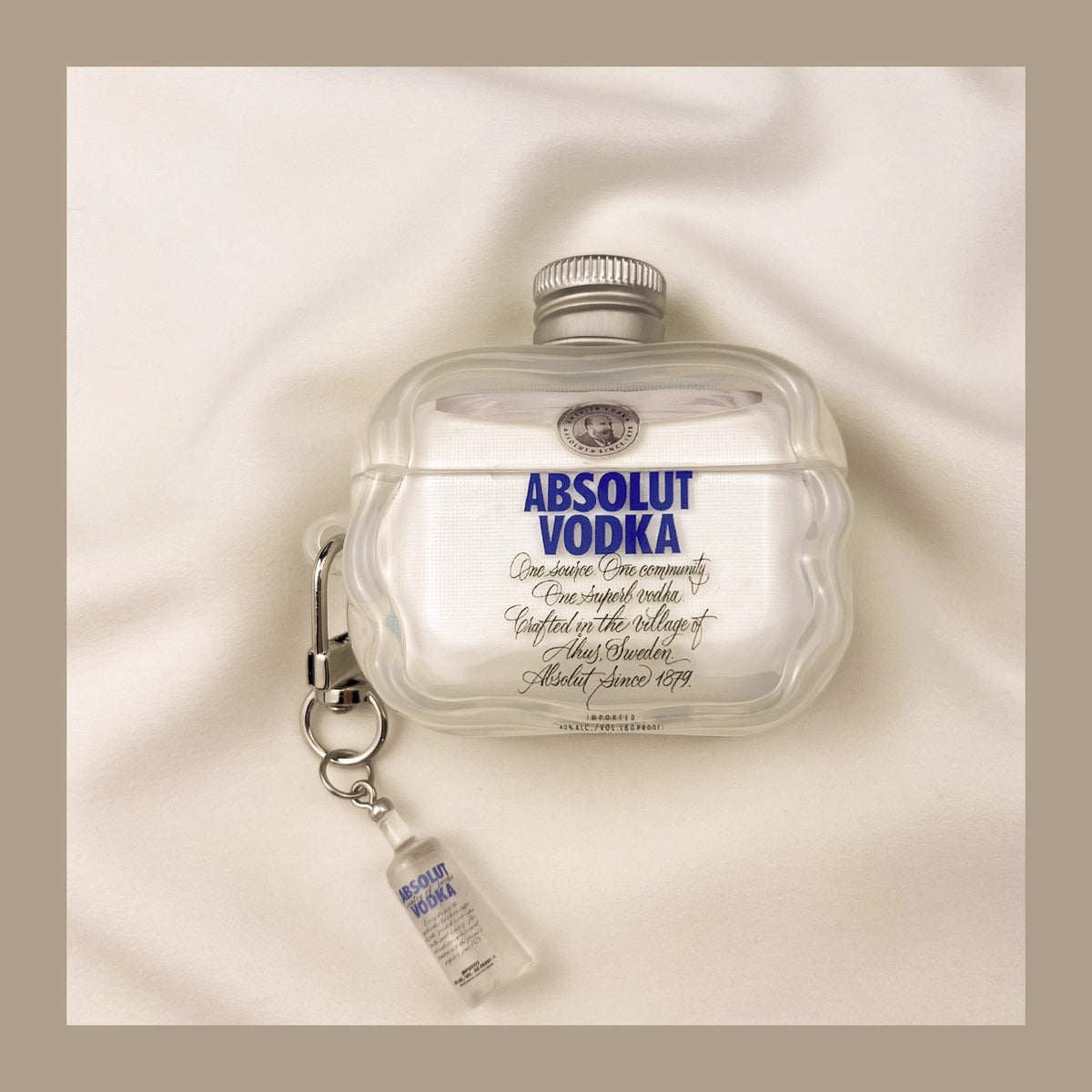 Mini Vodka Bottle AirPods Case