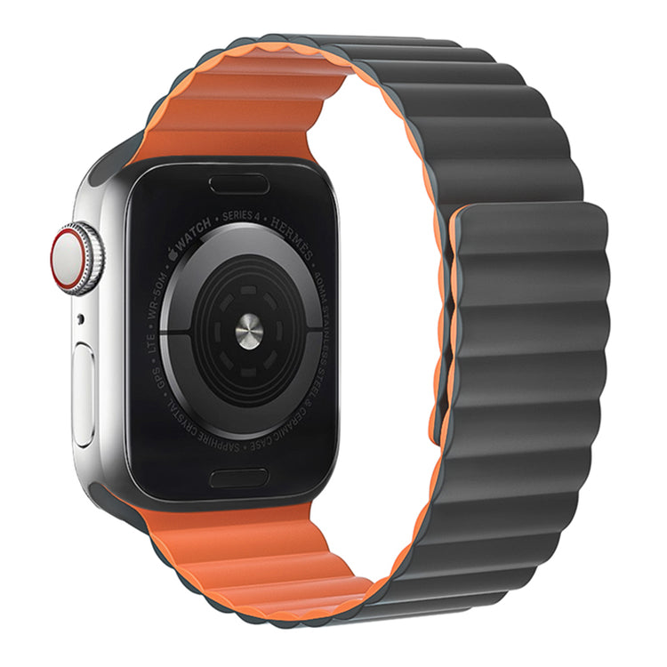 Flexible Magnetic Link Silicone Strap for Apple Watch