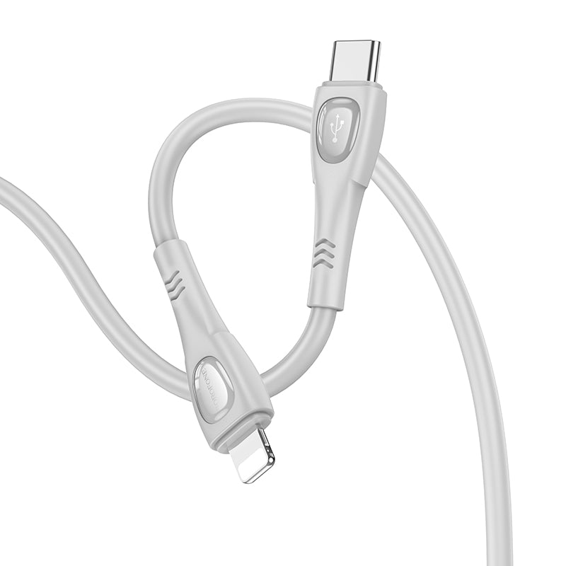 Borofone USB-C to Lightning Data and Charge Cable (1m) - SKmobile Canada