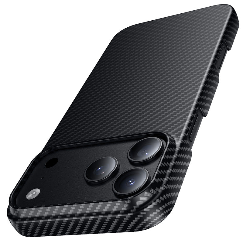 Ultra-Thin Magnetic Carbon Fiber Texture Protective iPhone Case
