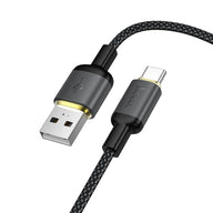 X128 USB-A to USB-C Fast Charging Data Braided Cable (3.3ft / 1m)