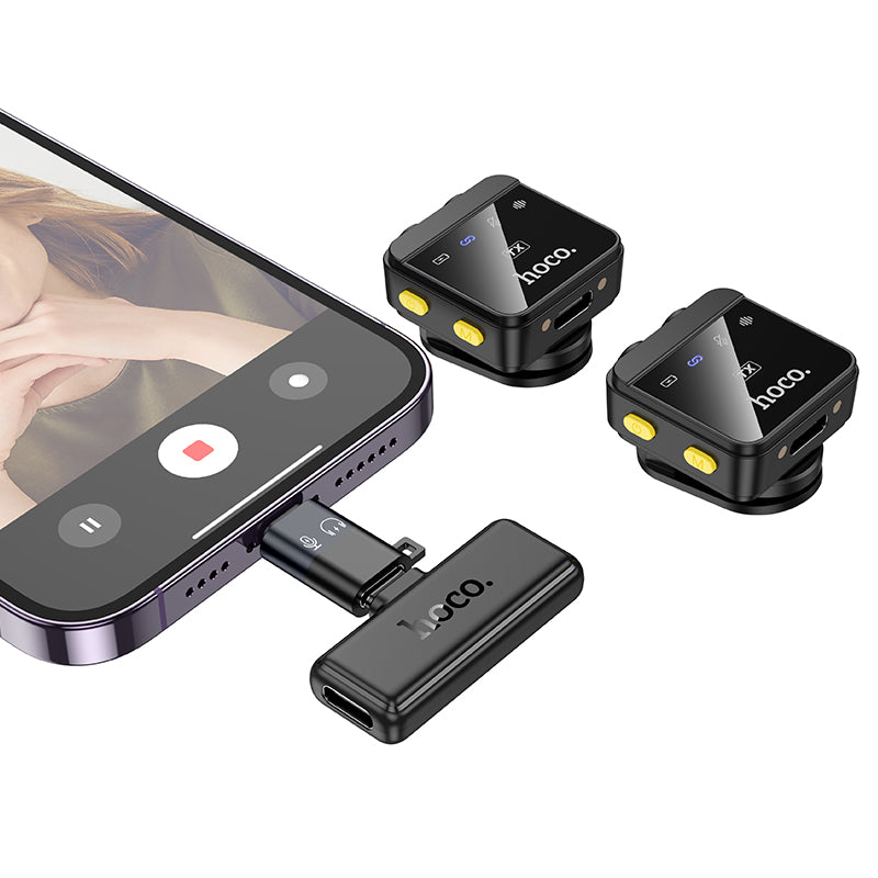 Magnetic Wireless Digital Dual Microphone (Lightning & USB-C)