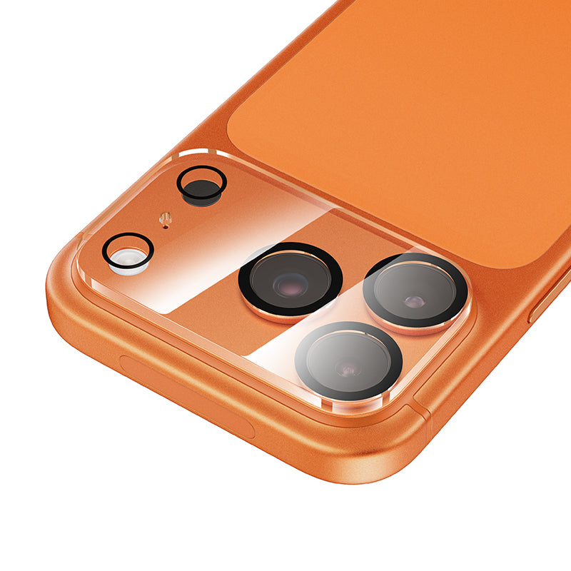 Full Coverage Tempered Glass Lens Protector for iPhone 17 Pro