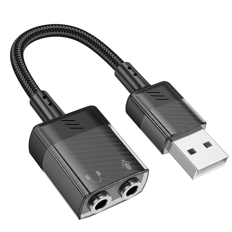 LS37 2-in-1 External Sound Card For Earphones and Mic - SKmobile Canada