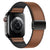 Apple Watch Band -  Basic series Two-Section Double Magnetic Buckle Silicone Leather Strap