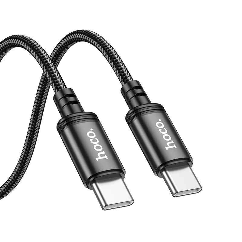 Hoco 60W Braided USB-C to USB-C Data and Charge Cable (3m) - SKmobile Canada