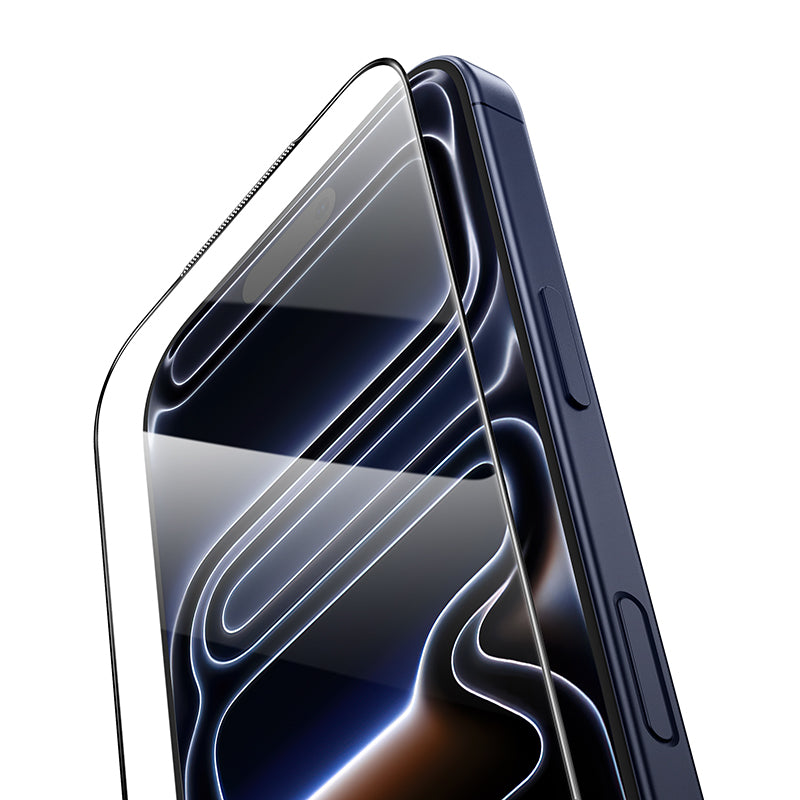 Guardian G14 Full Screen Tempered Glass Screen Protector for iPhone 17 & 16 Pro (0.33mm Clear)
