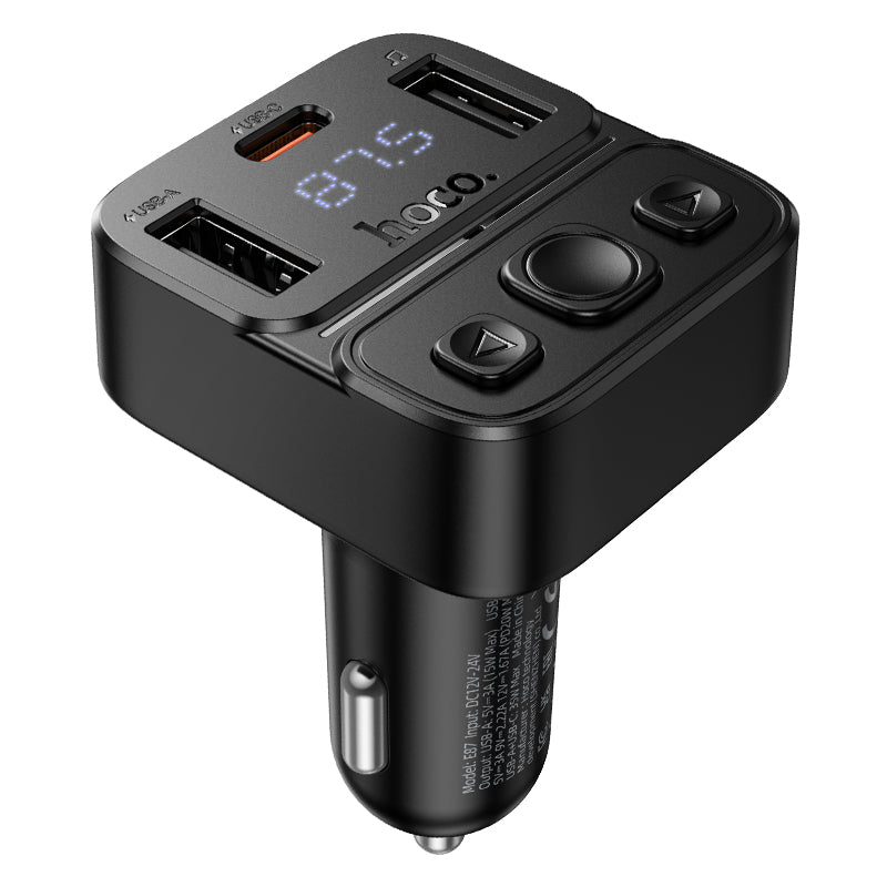 Delta 35W Bluetooth 5.4 FM Transmitter with Dual Fast Charging