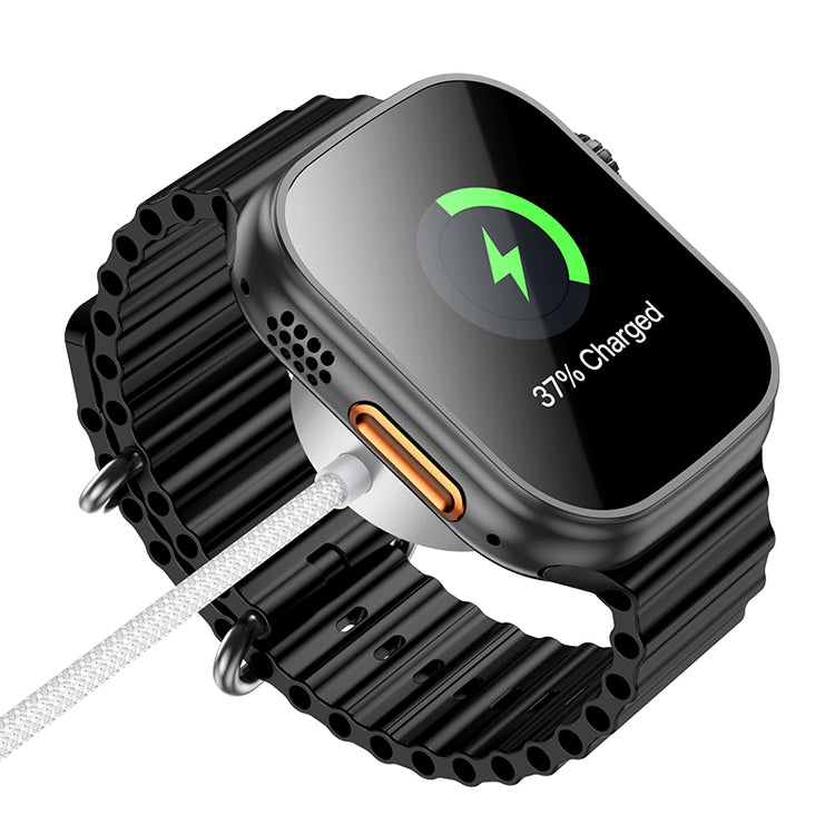2-in-1 Magnetic Wireless USB-C Watch Charger for Apple & Samsung