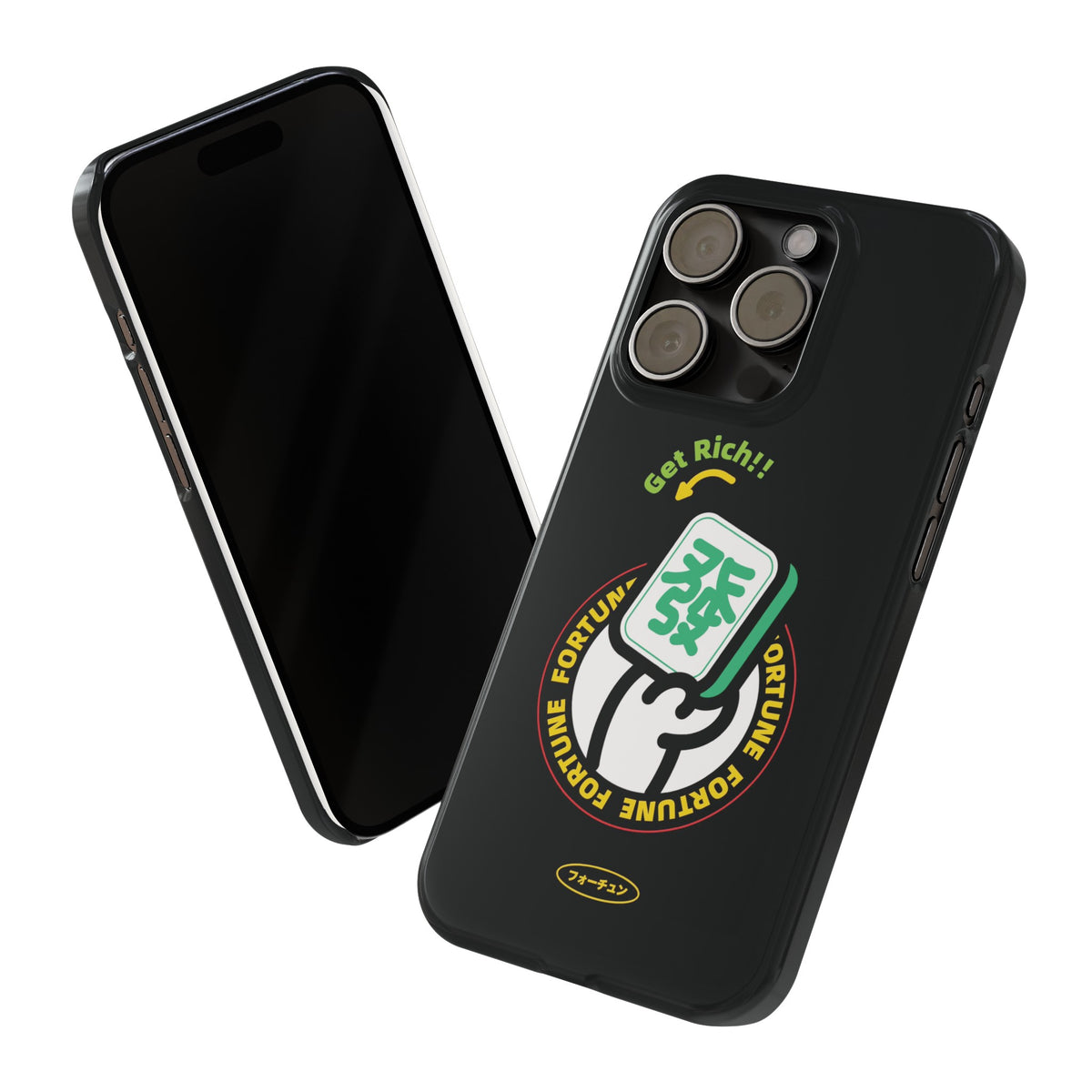 Get Rich Slim Phone Case - SKmobile Canada
