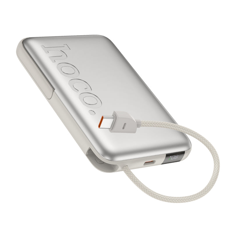 MagSafe Wireless Power Bank with Built-in Cable and Stand (10000mAh)