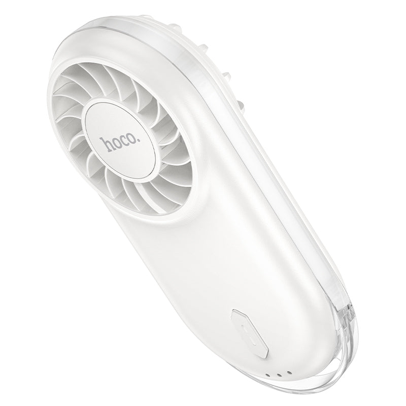 Ultra-Thin Portable Pocket Fan with Rechargeable Battery and 3 Wind Speeds