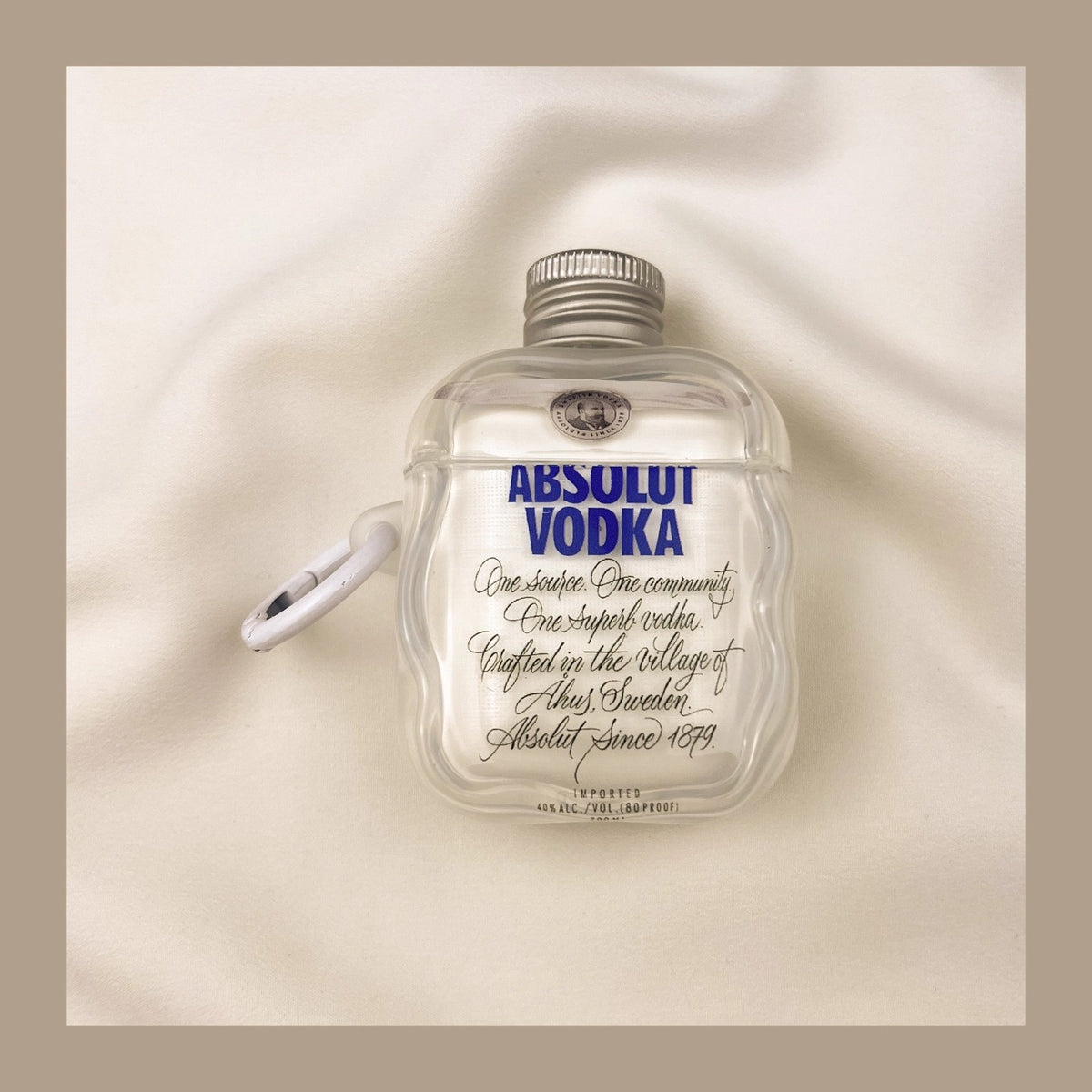 Mini Vodka Bottle AirPods Case