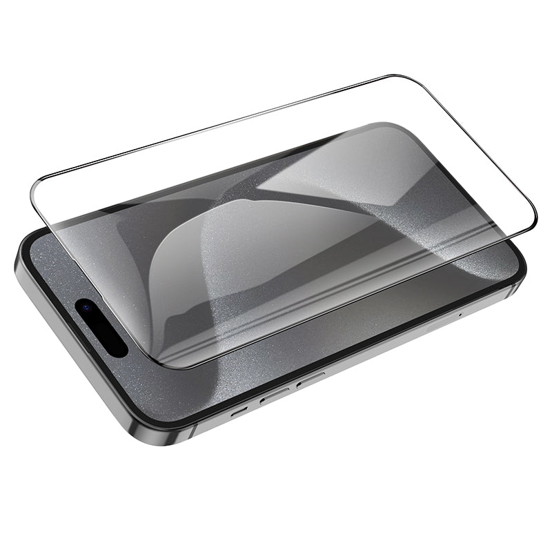 Full Screen Tempered Glass Screen Protector for iPhone 16 | 15 (0.3mm Clear）