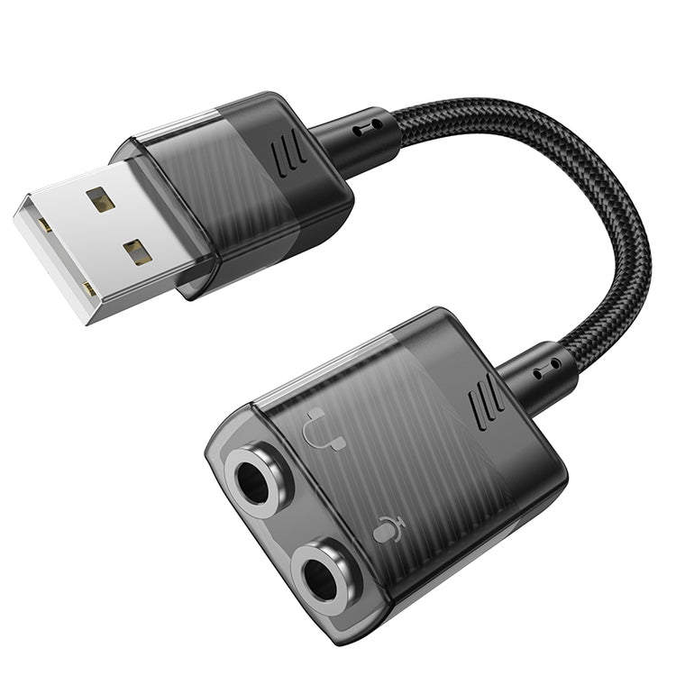 LS37 2-in-1 External Sound Card For Earphones and Mic - SKmobile Canada