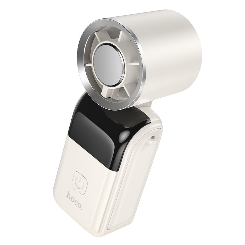 Ultra-Portable Foldable Mini Handheld Fan with Smart LED Digital Display