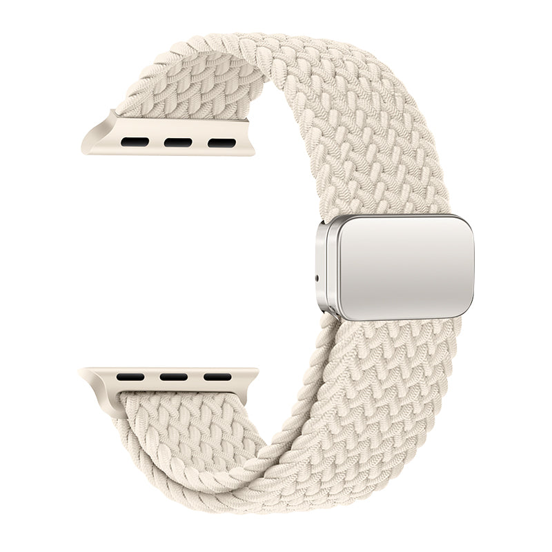 Premium Braided Nylon Loop Band with Magnetic Clasp for Apple Watch