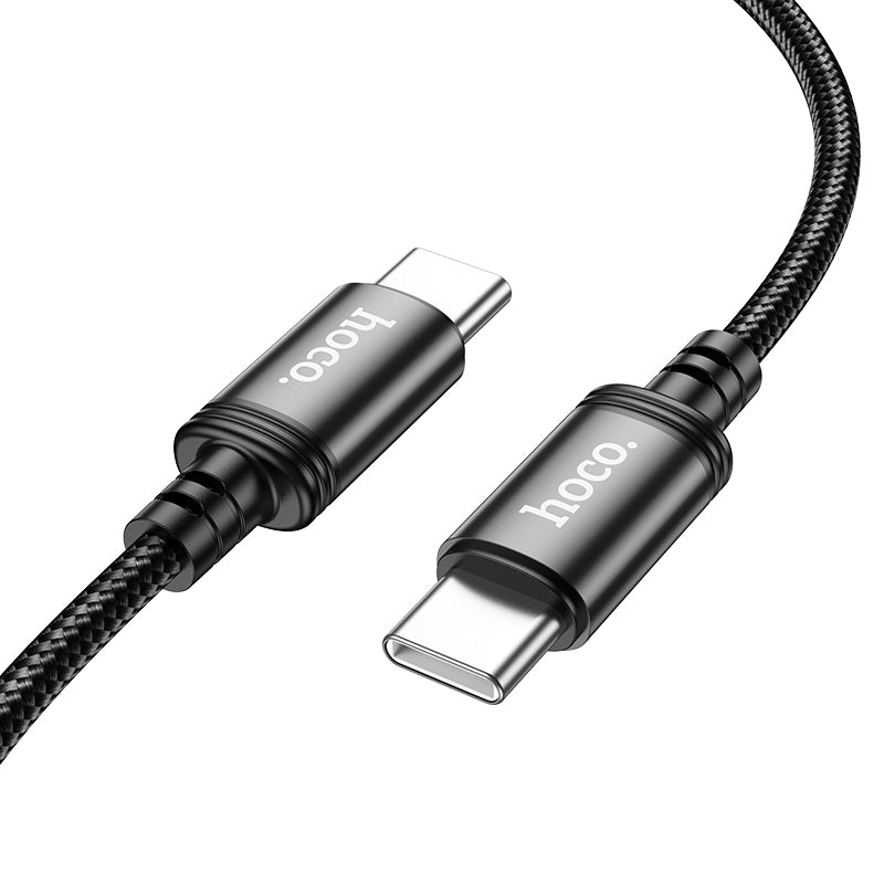 Hoco 60W Braided USB-C to USB-C Data and Charge Cable (3m) - SKmobile Canada