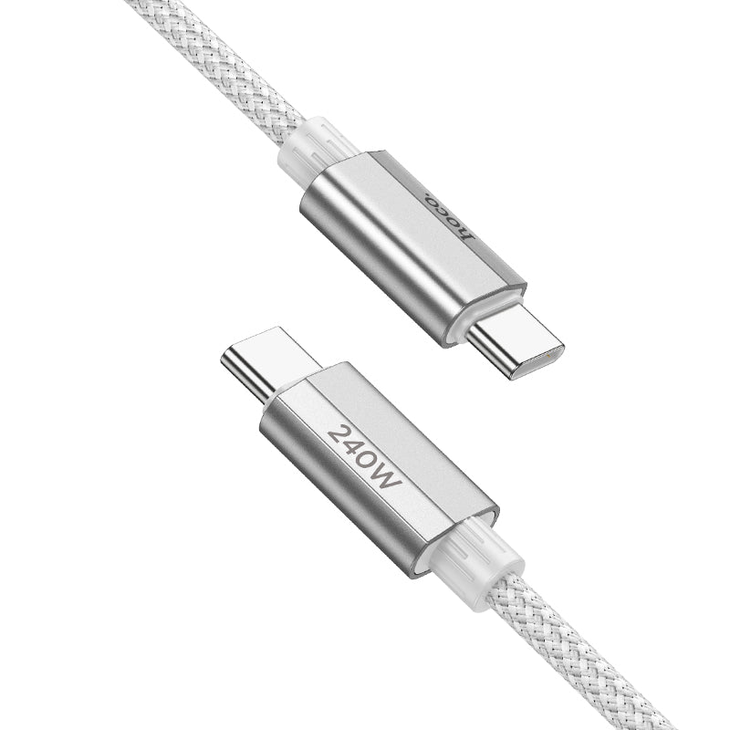 240W USB-C to USB-C Ultra Fast Charging Braided Data Cable 1.8m (5.9ft)
