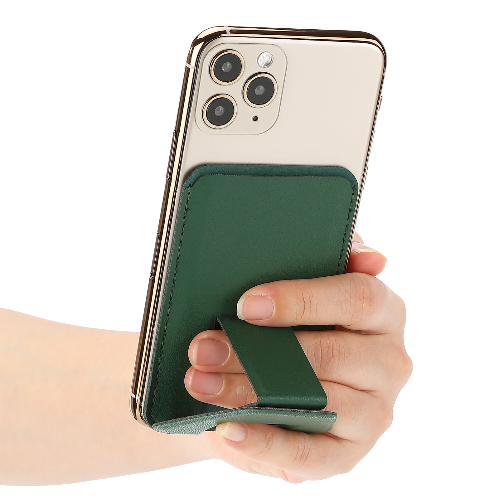 Card Holder Wallet with Kickstand (Adhesive)