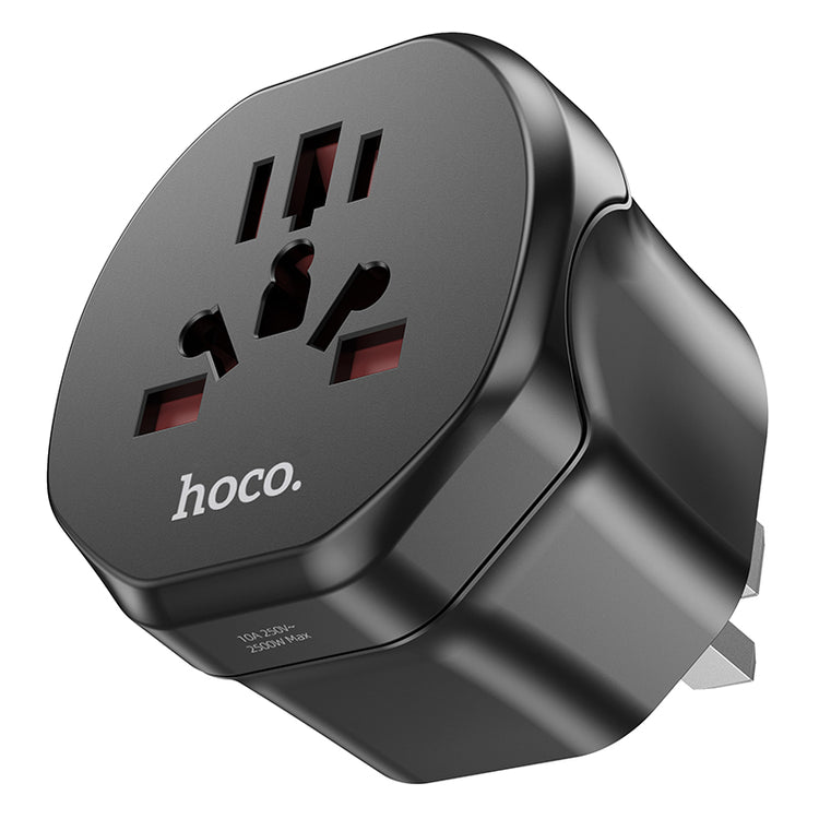 Universal UK Adapter Plug Flame Retardant Travel Converter Adapter